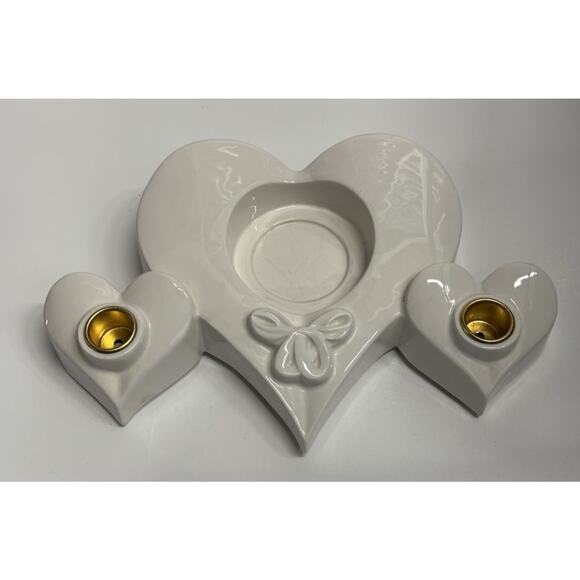 Grand Sales Vintage Christian Wedding Unity Candle Holder - Picture 2 of 8